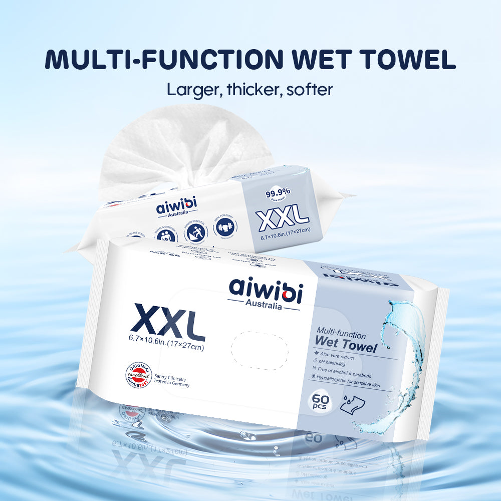 Ekstra böyük Nəm Salfetlər