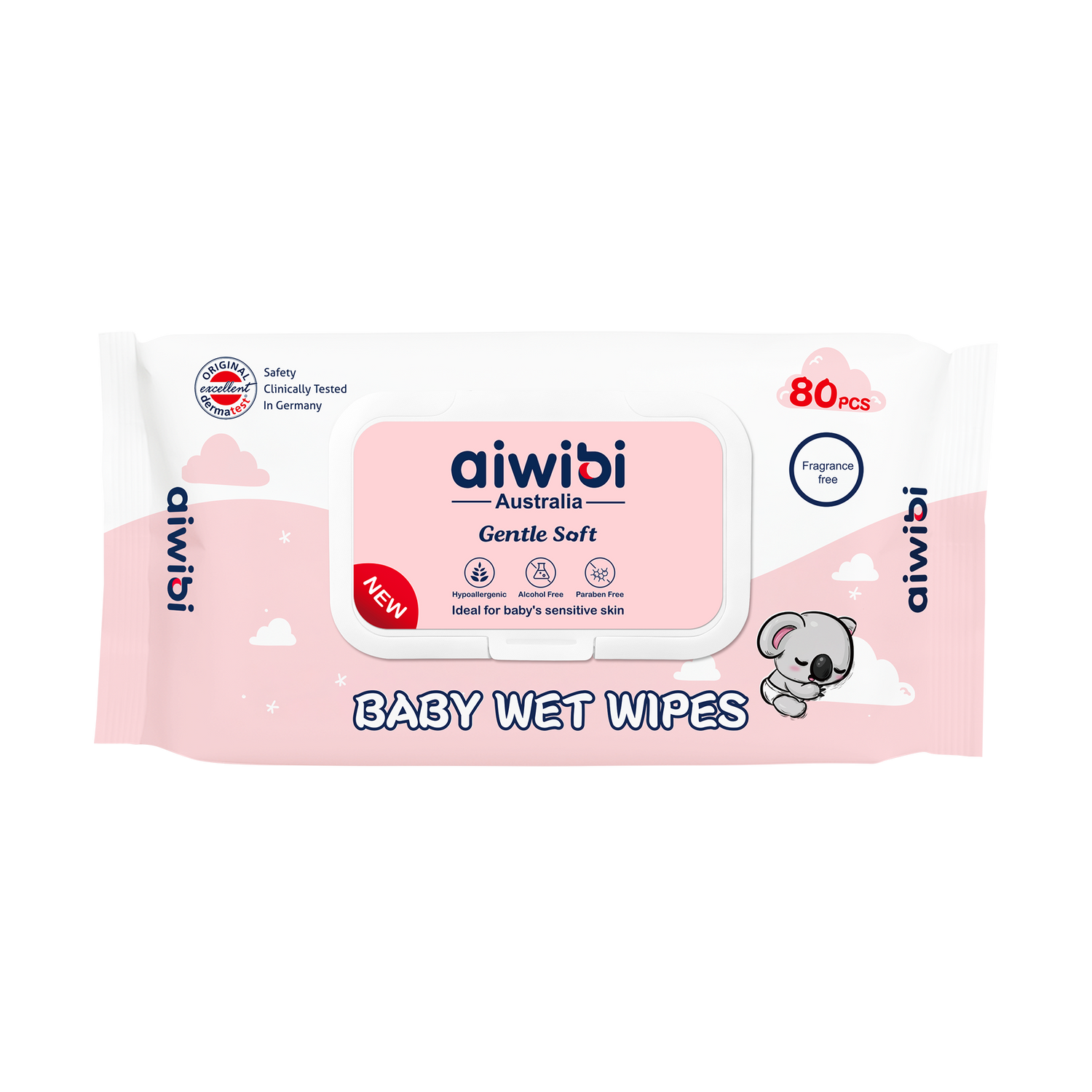 Gentle Soft Nəm Salfetləri (80 Ədəd)